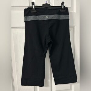 lululemon athletica Black and Gray Leggings